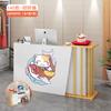 Mostrador de Cajero, Salón de Belleza, Tienda de Ropa, Barra de Bar, Moderno Escritorio de Recepción para Tienda, Escritorio de Recepción Comercial, Multifuncional, Atractivo de Riqueza