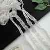 Suministro Directo de Fábrica Hilo de Nieve Cuentas de Cristal Encaje Color Hilo con Cuentas Hecho a Mano Cinta de Hilo Accesorios para el Cabello Hanfu Lolita Accesorios para la Ropa