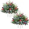 2026 Novo Conjunto de Árvore de Natal de Jardim Redonda e Semicircular em Forma de Cogumelo Transfronteiriço Decorações de Natal