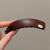Presilha banana versátil para primavera e verão, suave e elegante, presilha de garra grande para cabelos grossos, presilha horizontal para coques na nuca, acessório de cabelo