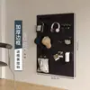 Estantería de Tablero Perforado para Sala de Estar Almacenamiento en Toda la Pared Puerta de Entrada Tablero Colgante para Entrada Decoración de Pared Tablero Perforado de Metal