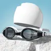 Gafas de Natación Transfronterizas para Adultos, Marco Grande, Alta Definición, Impermeables, Antivaho, Gafas de Buceo Profesionales para Hombres y Mujeres, Venta Directa y al por Mayor del Fabricante