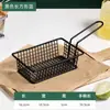 Cesta Criativa para Batatas Fritas Cesta para Lanches de Asas de Frango Loja de Noite de Pub Prato de Lanche Restaurante Ocidental Cesta de Lanche de Ferro