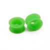 1 par de aurícula de silicona suave cuadrada amor cinco estrellas triángulo hueco color mixto expansión de oreja aretes de perforación corporal transfronteriza