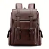 Mochila Grande Mediana Versátil Casual para Estudiante Salidas Viajes Mochila para Computadora Estilo Coreano Gran Capacidad Unisex Mochila de Hombro