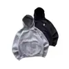 Sudadera con Capucha y Cremallera Transfronteriza de Comercio Exterior Estampado 2D Moda Callejera para Hombres y Mujeres Nueva Holgada Retro Cárdigan Sudadera