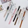 Adequado para Pulseira de Relógio Xiaomi Mi Band 11 Miband109876543 Caixa de Metal Pulseira de Relógio de Couro Lisa Fashion
