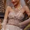 Colar Coreano Dongdaemun Retrô Multicamadas de Pérolas Sintéticas Corrente Longa Versátil para Suéter Joia Cheongsam Corrente de Bolas