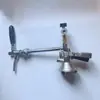 Dispensador de Barril de Cerveja para Exterior em Aço Inoxidável Dispensador Manual Simples de Cerveja Artesanal Tipo Placa Tipo Poço Bomba de Cerveja