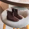 Botines Planos de Gamuza de Moda y Elegantes para Niñas, Nueva Colección Otoño 2026