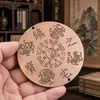 Popular Ornamento Vermelho Antigo da Montanha Kirin e Cidade Marítima da Paz para Mesa de Escritório, Sala de Estar, Mesa de Estudo Decoração, Ornamento de Artesanato