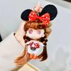 Chaveiro de Boneca Barbie Princesa Olho de Estrela Articulada Articulada Desenho Animado Exquisito Pingente para Bolsa de Menina