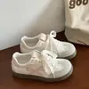 Tenis de Nicho de Gato Lindo de Suela Blanda para Mujer, Versátiles Zapatos Blancos de Estudiante de Secundaria 2025 Zapatos Casuales Transpirables Zapatos de Entrenamiento Moral