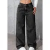 AliExpress 2026 Nuevos Pantalones Largos de Jeans Lavados de Moda Versátiles para Mujer de Verano para el Uso Diario y el Trabajo al por Mayor