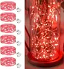 Luces de Hadas LED Impermeables para Bodas en Interiores y Exteriores, Navidad, Jardín, Mini Luces Intermitentes Decoración