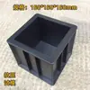 Molde para Bloque de Prueba de Concreto, Molde de Prueba 150, Mortero 70.7, Caja de Molde de Bloque de Prueba de Presión 100, Molde de Plástico Triple Antifiltraciones para Flexión de Concreto