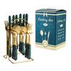 Acero Inoxidable Mango de Cerámica Esmeralda Nórdica Vajilla Cuchillo y Tenedor para Bistec Western Cuchara Cuchara para Sopa Caja de Regalo de Múltiples Piezas