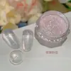 Iluminador para Rosto Sem Maquiagem Pó para Unhas Alta Qualidade Aurora Iridescente Cristal Glitter Translúcido Glitter Triturado Decorações de Glitter para Unhas