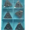 Inserto de Herramienta de Torneado Fino Ranurado Triangular con Forma de Diamante de Cerámica Transfronterizo Tngg160404 Cabezal de Corte Externo en Forma de Durazno Venta al por Mayor