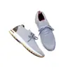 Zapatos Deportivos Casuales Transfronterizos Nuevos Otoño e Invierno Loro Pia para Hombre, Modernos, Retro, Cómodos, Transpirables, Tenis Casuales