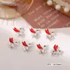 Celebridade da Internet Decorações de Unhas Pegasus com Gotejamento de Óleo e Strass Unicórnio Liga de Strass Enfeites Unhas Postiças DIY Acessórios para Unhas Atacado