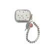 Estuche blando transparente con dibujos florales de Apple para auriculares Bluetooth Airpods, resistente a caídas y protector disponible.