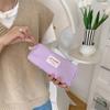 34223 ins Estilo Novo Bolsa de Lápis Macaron Bolsa de Maquiagem Pequena Bolsa de Armazenamento Portátil Bolsa de Lápis Portátil Necessaire