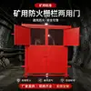 Puerta de doble propósito de valla ignífuga universal para ferrocarriles y minas de carbón, puerta de doble propósito de valla ignífuga estándar nacional GB/T