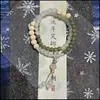 Pulseira de Charme Retro da Paz com Contas na Cor da Tinta, um Presente Perfeito para Família e Amigos, um Novo Presente Muito Vendido