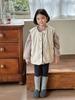 Chaleco Acolchado de Algodón Grueso para Niños y Niñas de Otoño e Invierno Estilo Coreano Casual Suelto Color Sólido Combinable Chaqueta sin Mangas