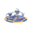 Escorregador de Jardim Equipamento de Playground Externo Brinquedos e Instalações de Entretenimento para Jardim Escorregador Infantil de Aço Inoxidável