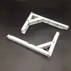 Shengda Hardware Soporte Plegable Triangular de Alta Resistencia Estante de Almacenamiento Triangular de Acero Inoxidable Soporte de Hierro para Horno de Microondas