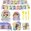Amazon Katseye Grupo de Chicas Tema K-POP Decoraciones para Fiesta de Cumpleaños Platos de Papel Vasos de Papel Globos Pancartas Recortes