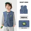 Chal para Niños Conjunto de Otoño 2026 Ropa Nueva para Niños Estilo Primavera y Otoño Tops de Moda para Niños Pequeños