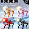 Cachorro Robô Pet Fofo Multifuncional Três Modos Luz Noturna Desenho Animado Novo Simples Cão Mecânico Luminária de Mesa Atacado Fábrica