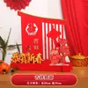 Decorações de Ano Novo 2024 Festival das Lanternas Ano do Dragão Decorações de Mesa Vitrine Escolar Arranjo de Cena para Sala de Estar em Casa
