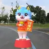 Esculturas de Animales de Dibujos Animados de Fibra de Vidrio, Decoraciones de Personajes de Dibujos Animados para Centros Comerciales y Parques de Atracciones, Esculturas de Figuras de Paisajismo