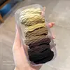 Goma para el pelo de alambre de teléfono con lunares de uva y coco, estilo coreano, alta calidad, fresca y versátil para el verano, cuerda para el pelo diaria, diadema, venta al por mayor