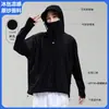 Roupa original de fio leve e respirável para uso externo com proteção solar para mulheres, proteção solar de verão UPF50+, jaqueta de proteção solar personalizada para homens