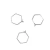 Venta al por mayor de fábrica arete de acero inoxidable 316 gancho de oreja hexagonal aro en forma de 9 pendientes accesorios para aretes hechos a mano DIY