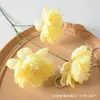 Flores Artificiales Serie Amarilla Limón Naranja Bosque Dopamina Estilo Boda Hogar Estilo Pintura al Óleo Flores Falsas Mayoreo