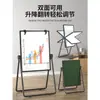 Pizarra Blanca Tablero de Escritura para Niños Tipo Soporte Doble Cara Pequeña Pizarra Magnética Plegable para el Hogar Vertical Blanca Clase Enseñanza Comercial