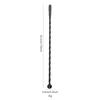 Palito Misturador de Aço Inoxidável 304 Transfronteiriço Agitador de Coquetel Criativo Barra Café Palito Espiral para Misturar Atacado