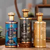 Botellas de Licor Personalizadas de Vidrio Botellas Vacías para Elaboración Casera Paquete de 0.5 kg Embalaje al por Mayor Banquete de Bodas Pedido de Juego Completo