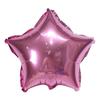 Globo de película de aluminio estrella de cinco puntas de 18 pulgadas decoración de cumpleaños diseño de salón de bodas sellado automático tablero Star Light globo de helio vacío flotante