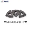 Insertos de Torneado CNC de Diamante Zhuzhou WNMG080404/08/- PM YBC251/YBC252 Producto Original Genuino