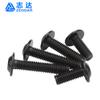 Tornillos de Cabeza Cilíndrica Hexagonal de Acero Inoxidable 304 Cinc Negro 7380.2 con Arandela, Tornillos Antirrobo Hexagonales M2~M10