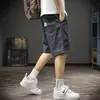 Shorts Cargo Retro Delgados de Verano 2025 para Hombre, Holgados de Moda Delgados Versátiles Multifuncionales a la Rodilla