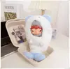 Solo ropa de muñeca: Colgante de muñeca de peluche de vinilo de la serie Hirono Road Log, Ropa de muñeca Hirono, Camiseta, Ropa interior, Delantal