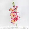 Pequeño ramo de flores artificiales de orquídea para bodas, decoraciones de flores artificiales de seda de alta gama, productos terminados para decoración de sala de estar, venta al por mayor